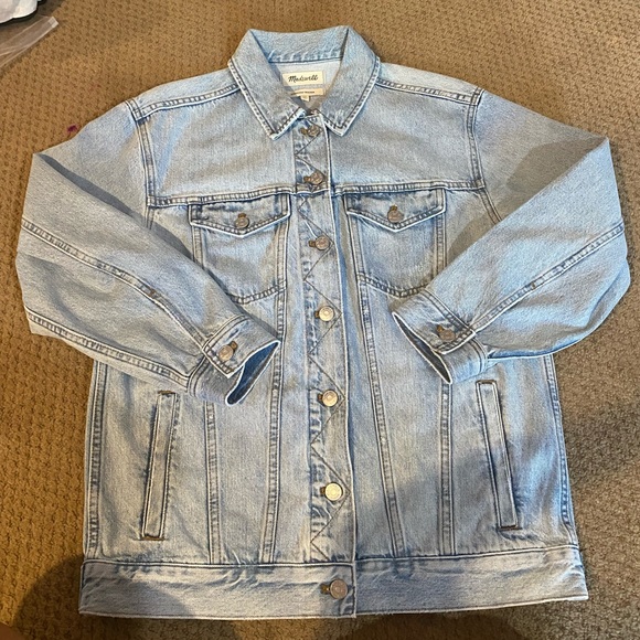 Madewell Oversized Trucker Jean Jacket
